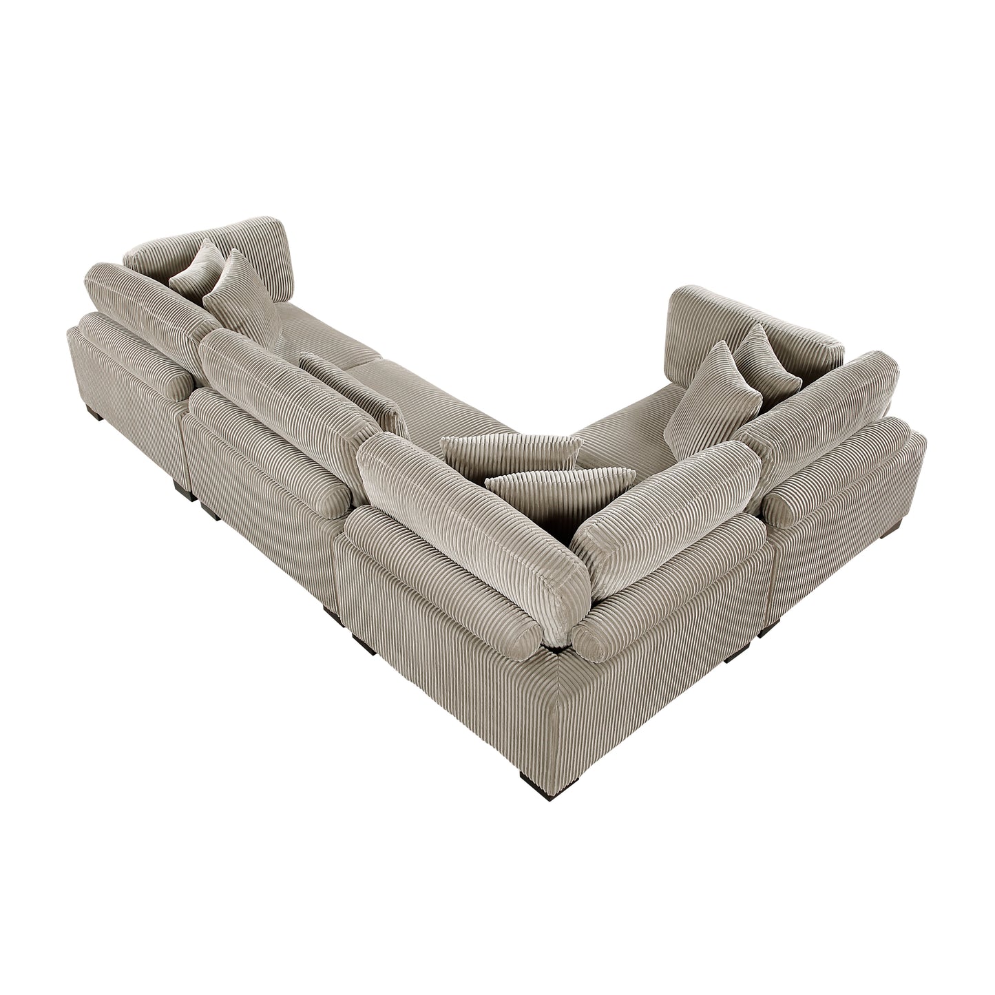 8555GB*3CRAC - (4)4-Piece Modular Sectional