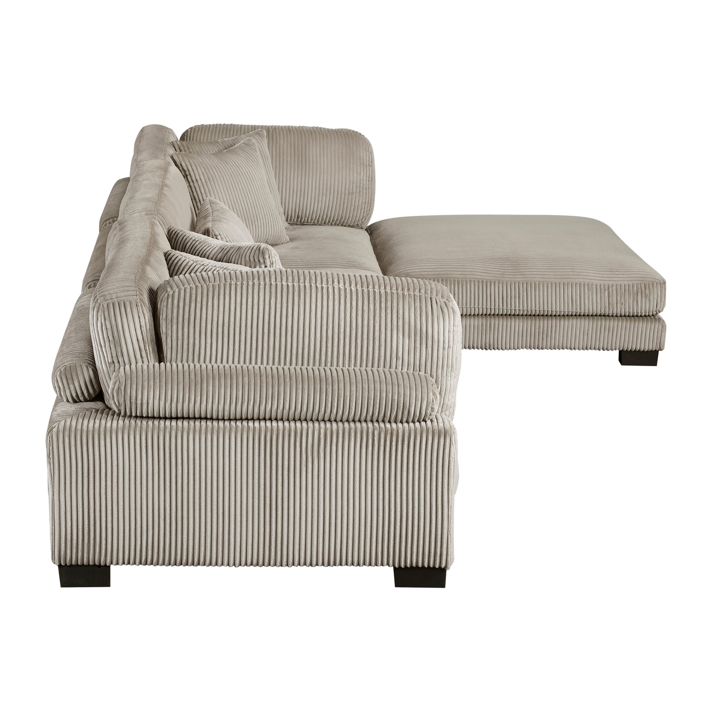 8555GB*4OT - (4)4-Piece Modular Sectional with Ottoman
