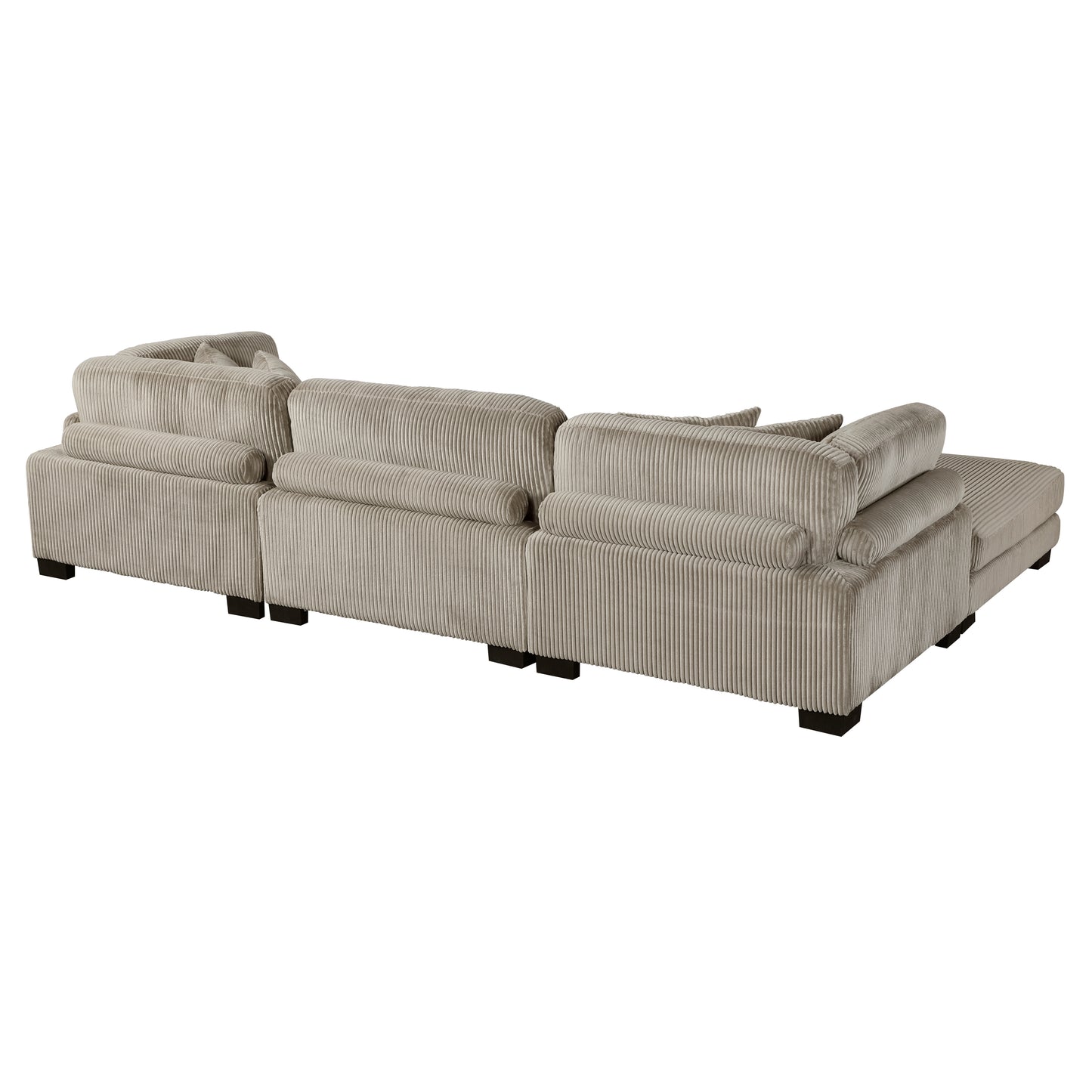 8555GB*4OT - (4)4-Piece Modular Sectional with Ottoman