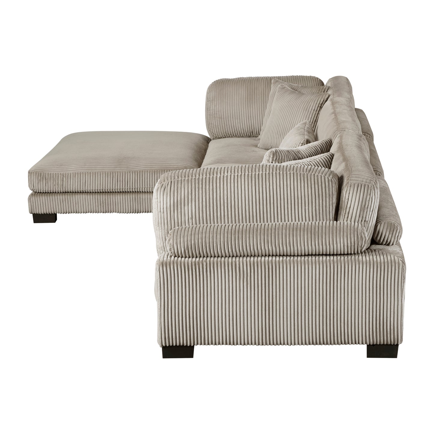8555GB*4OT - (4)4-Piece Modular Sectional with Ottoman