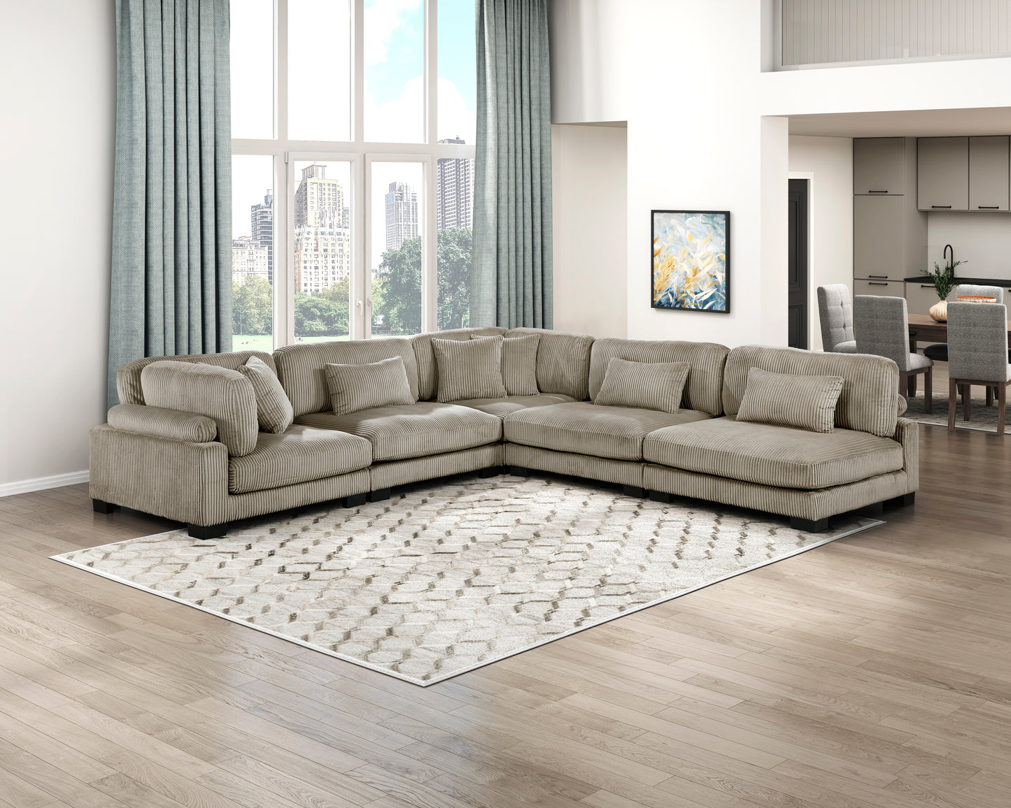 8555GB-CR - Corner Seat