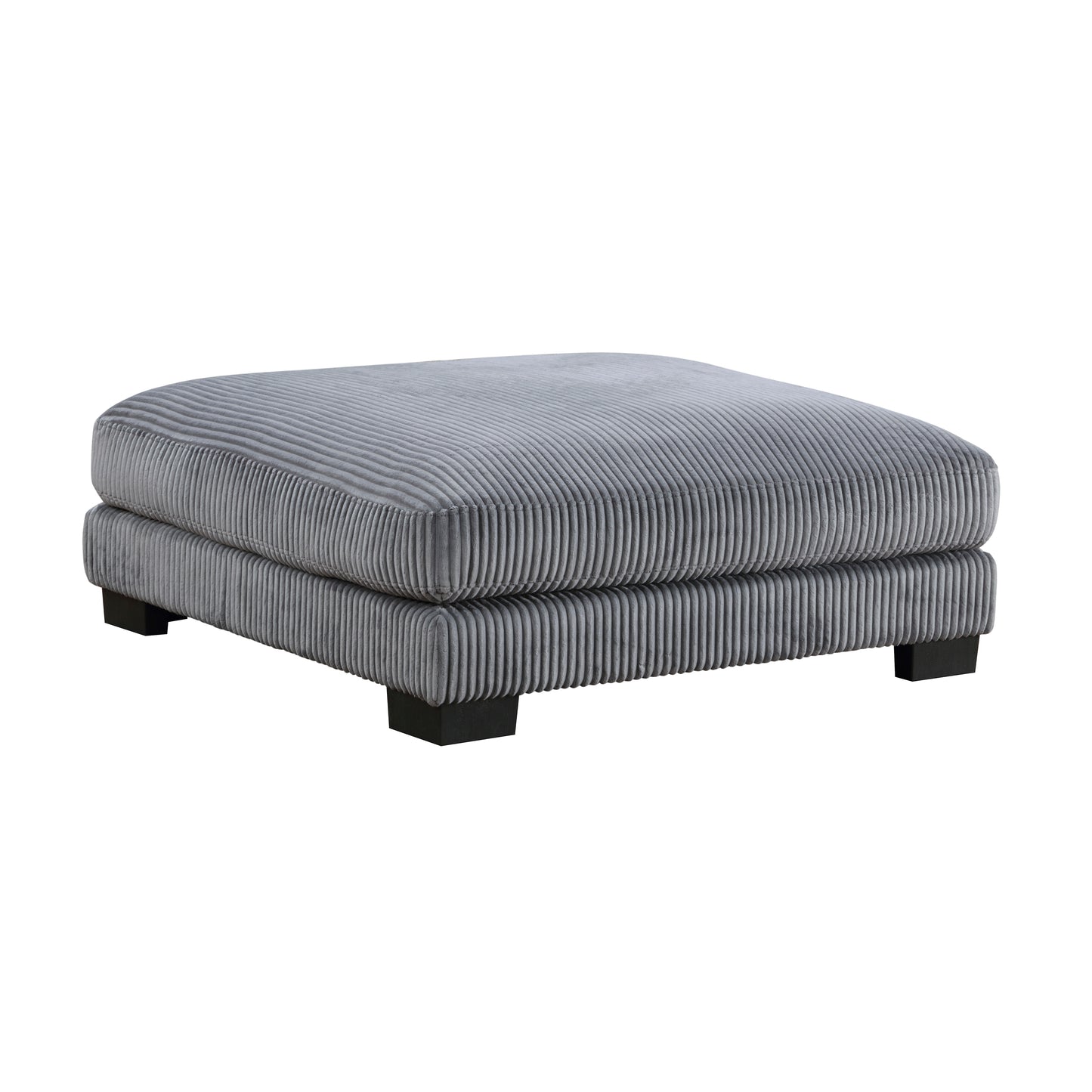 8555GY*3CRACOT - (5)5-Piece Modular Sectional with Ottoman