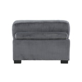 8555GY*2CR3ACVCOT - (7)7-Piece Modular Sectional with Reversible Chaise and Ottoman