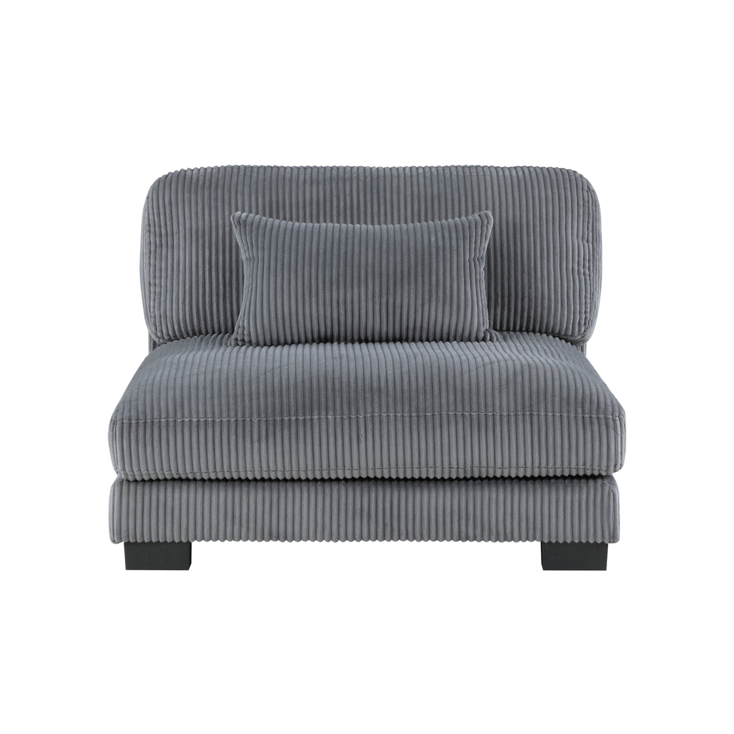 8555GY*2AC2VC - (4)4-Piece Modular Sectional with Reversible Chaise
