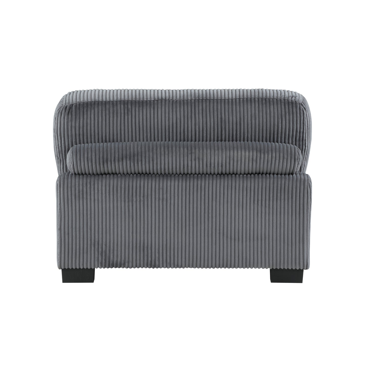8555GY*6OT - (6)6-Piece Modular Sectional with Ottoman