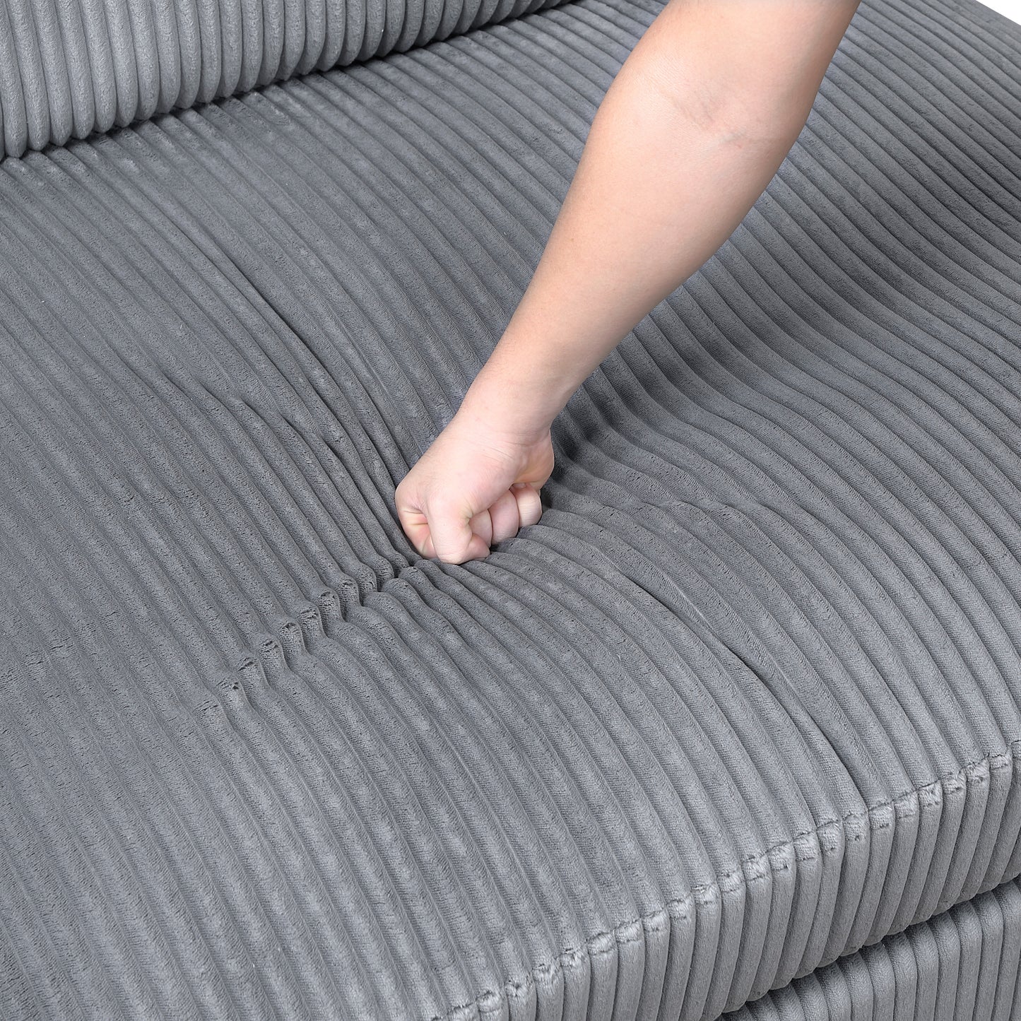 8555GY*2VC - (2)2-Piece Chaise Lounge