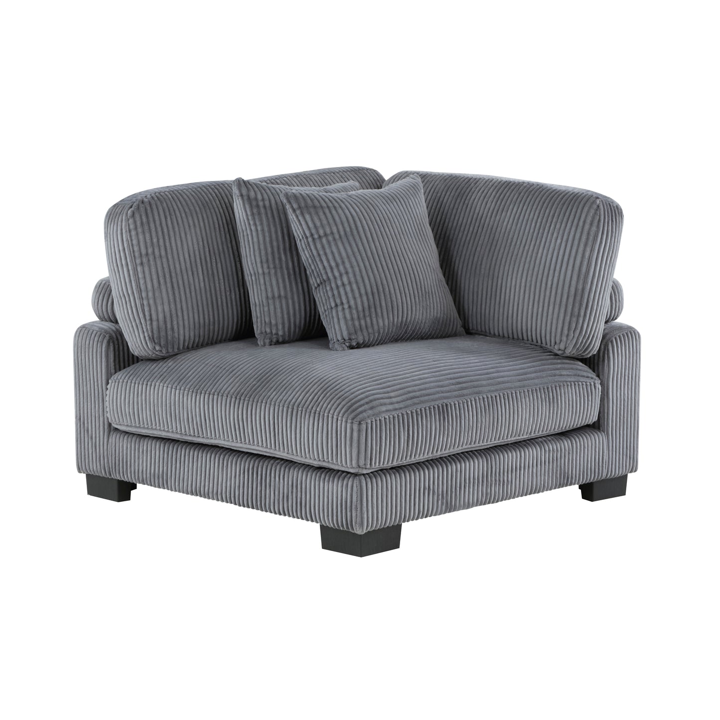 8555GY*CRACVC - (3)3-Piece Modular Sectional with Reversible Chaise