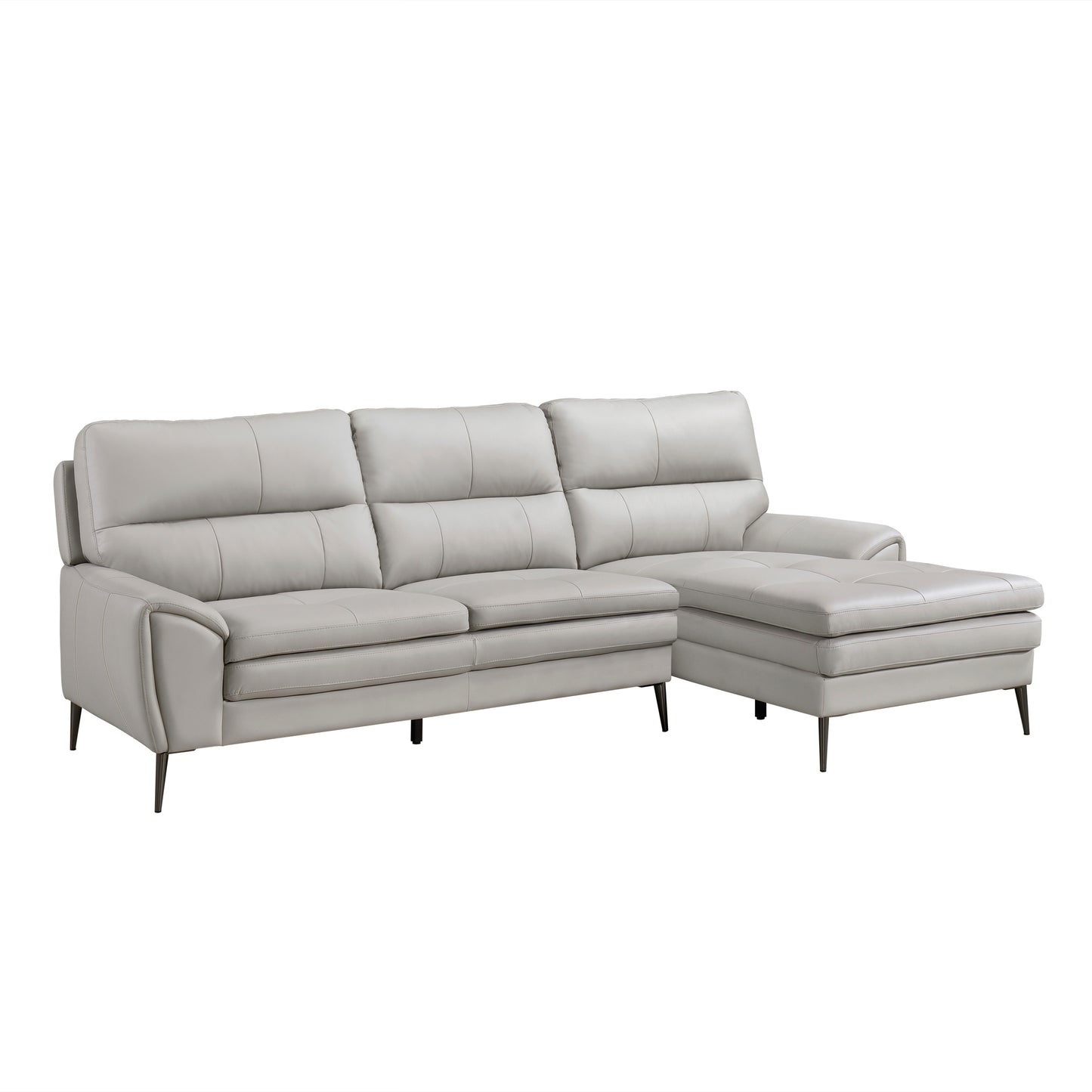 8577GY*SC - (2)2-Piece Sectional with Right Chaise
