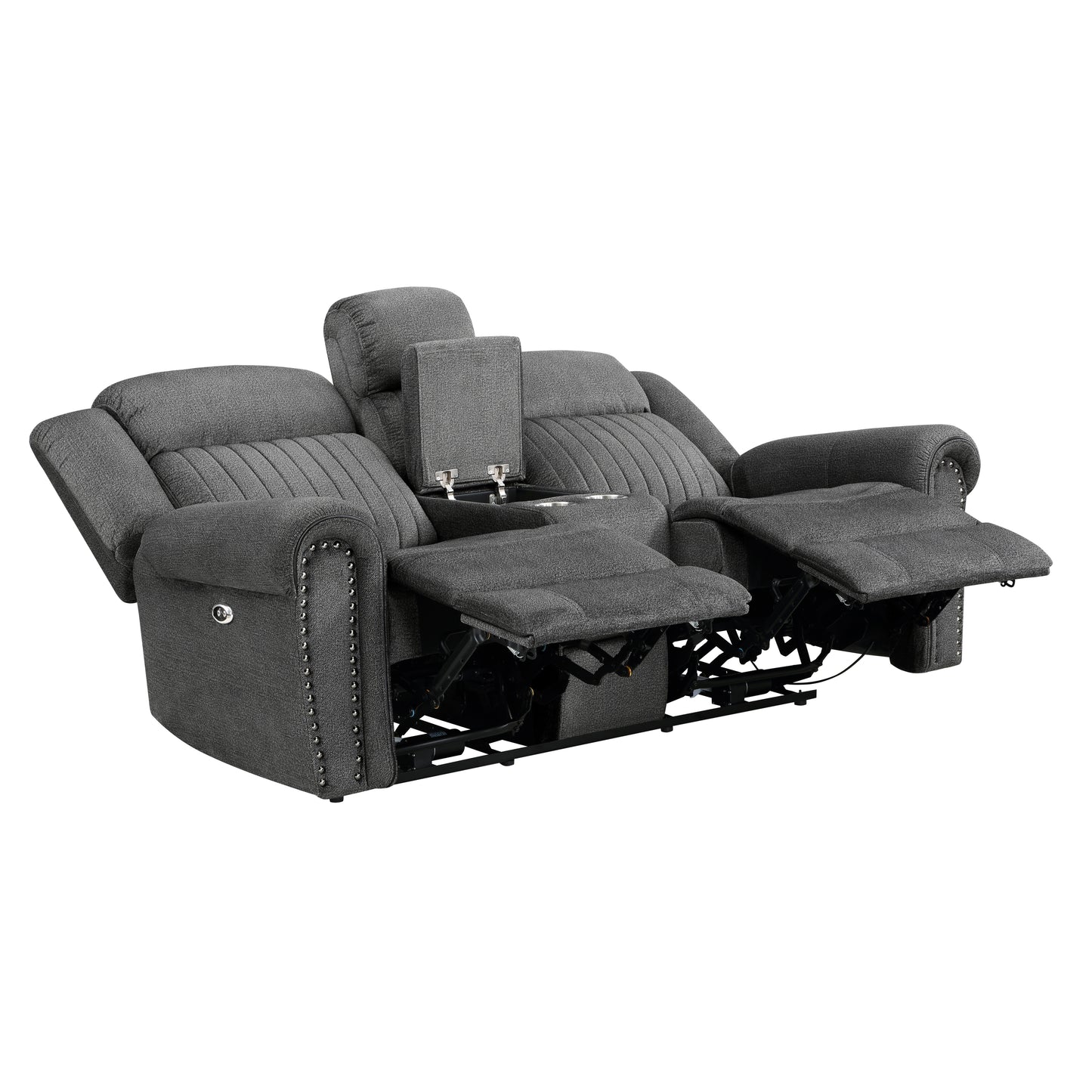 9204CC*2PW - 2pc Set: Sofa, Love (Power)