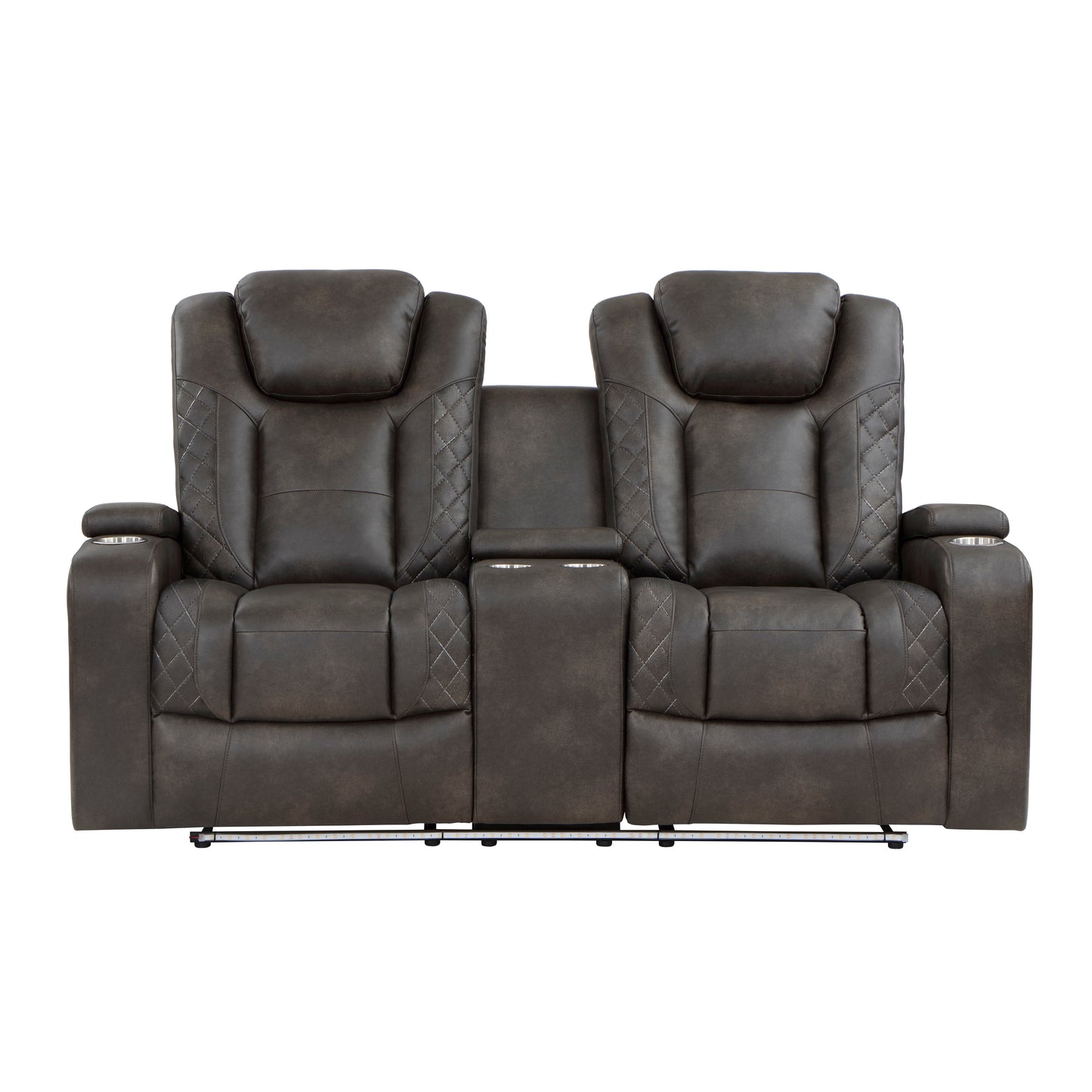 9211BRG*2PWH - 2pc Set: Sofa, Love (Power)