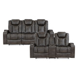 9211BRG*2PWH - 2pc Set: Sofa, Love (Power)