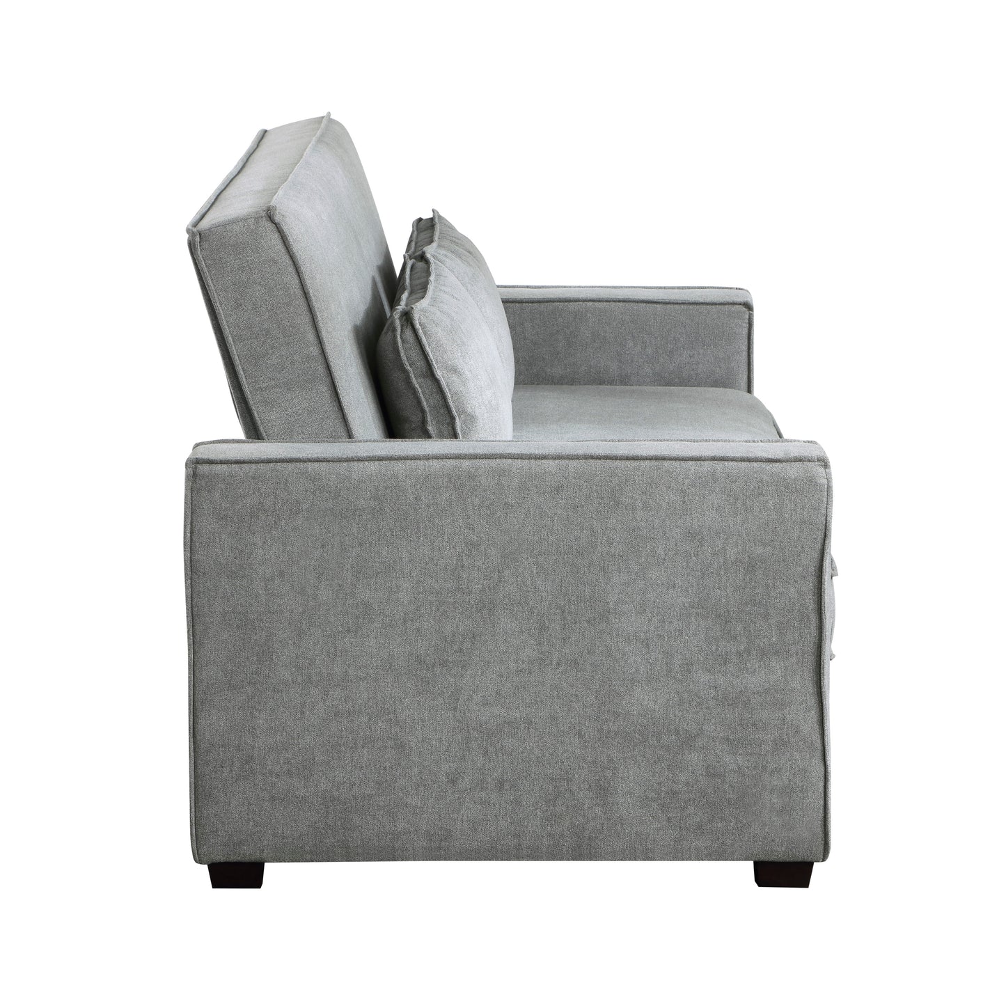9238GY-3CL - Convertible Studio Sofa with Pull-out Bed