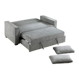 9238GY-3CL - Convertible Studio Sofa with Pull-out Bed