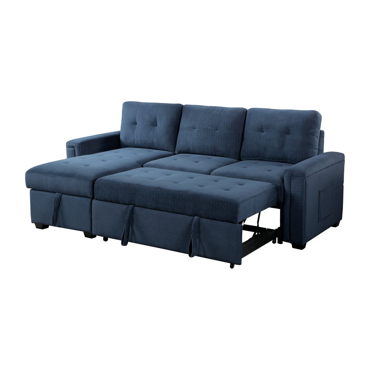 9259*SC - (2)Reversible Sectional with Hidden Storage and Pull-out Bed