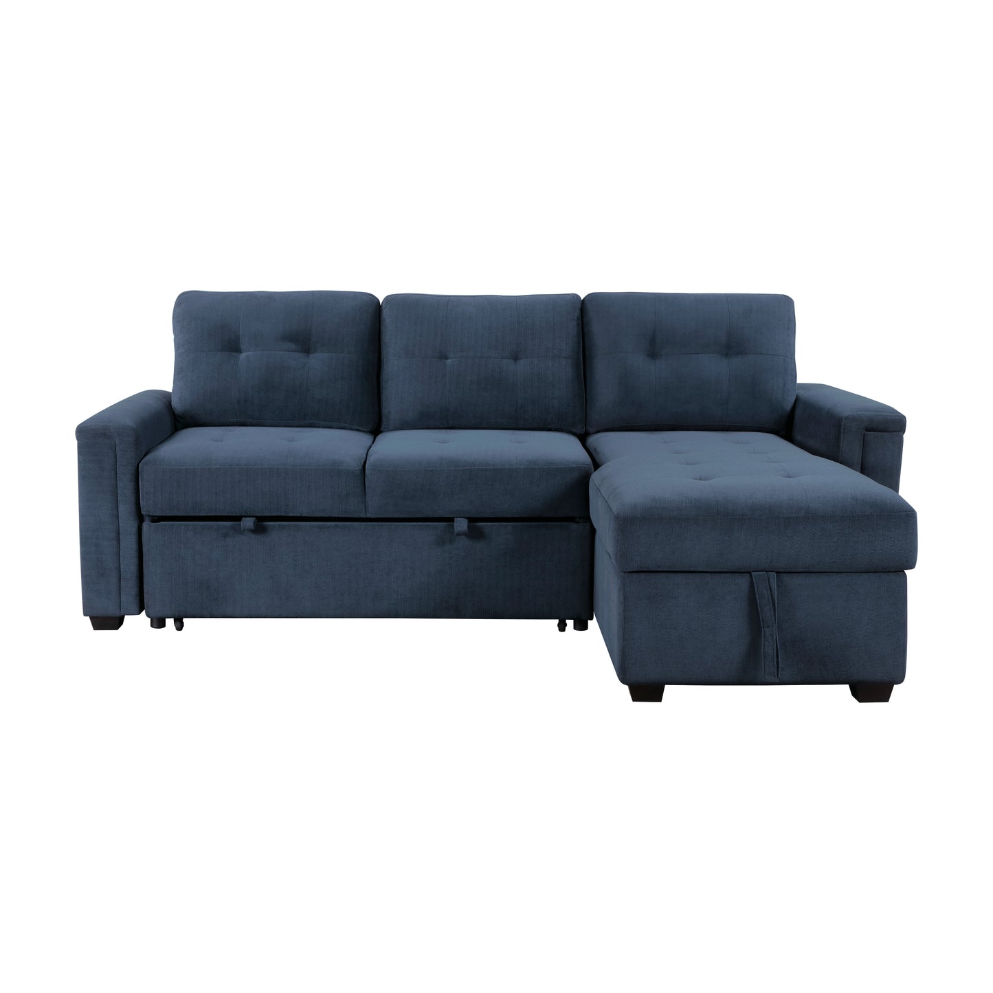 9259*SC - (2)Reversible Sectional with Hidden Storage and Pull-out Bed