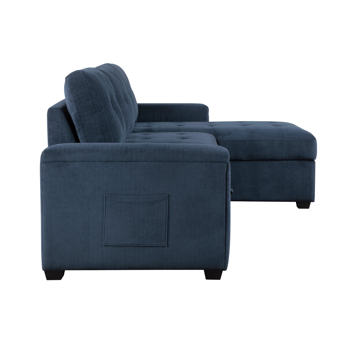 9259*SC - (2)Reversible Sectional with Hidden Storage and Pull-out Bed