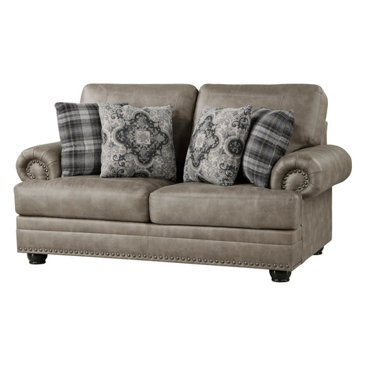 9260MS*2 - 2pc Set: Sofa, Love