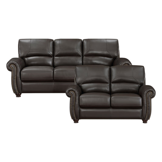 9269DB*2 - 2pc Set: Sofa, Love