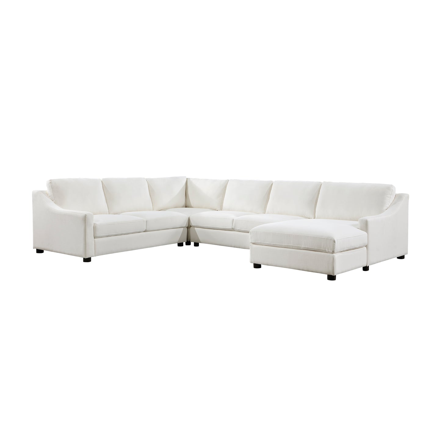 9277VR*42LRC - (4)4-Piece Sectional with Right Chaise