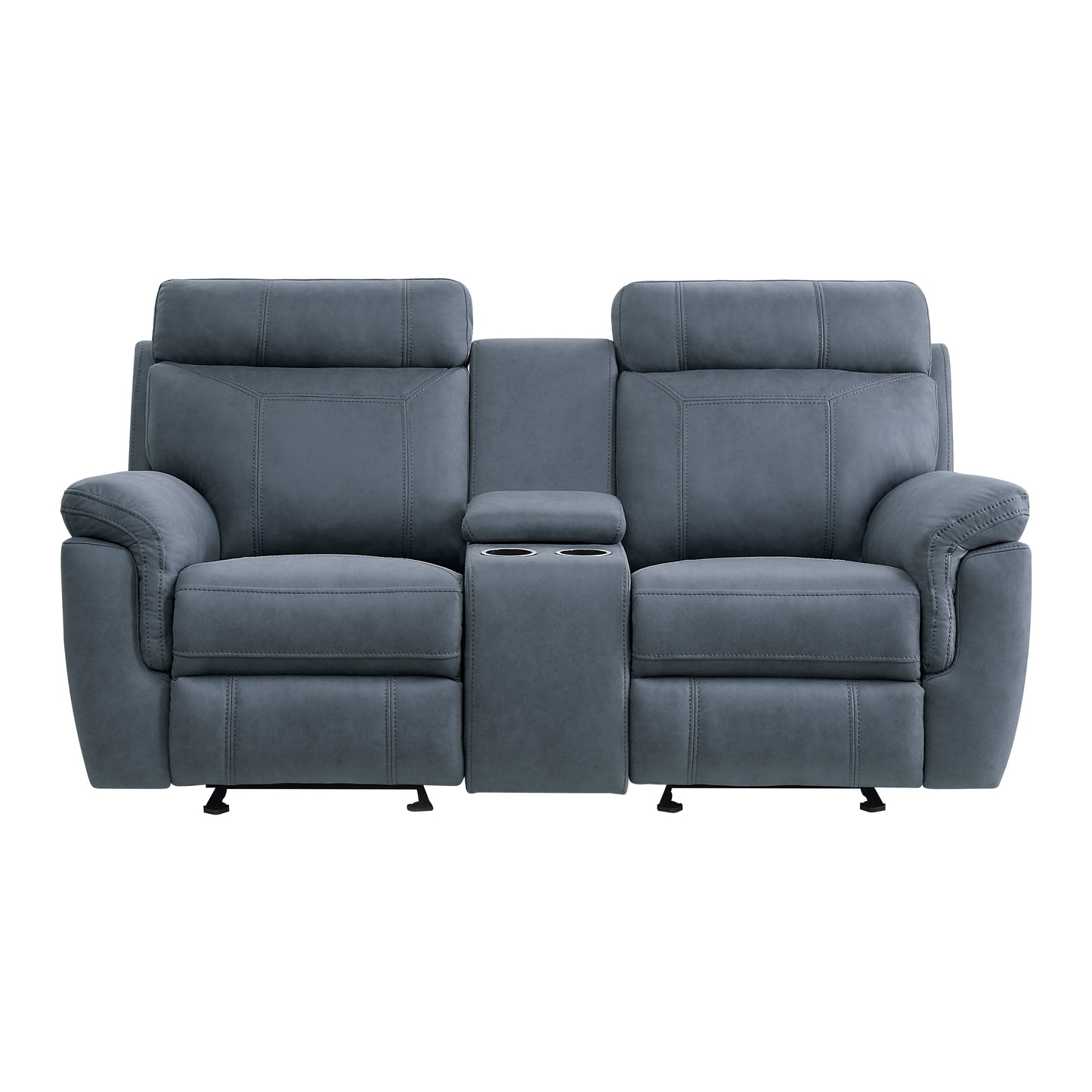 9301BUE*2 - 2pc Set: Sofa, Love