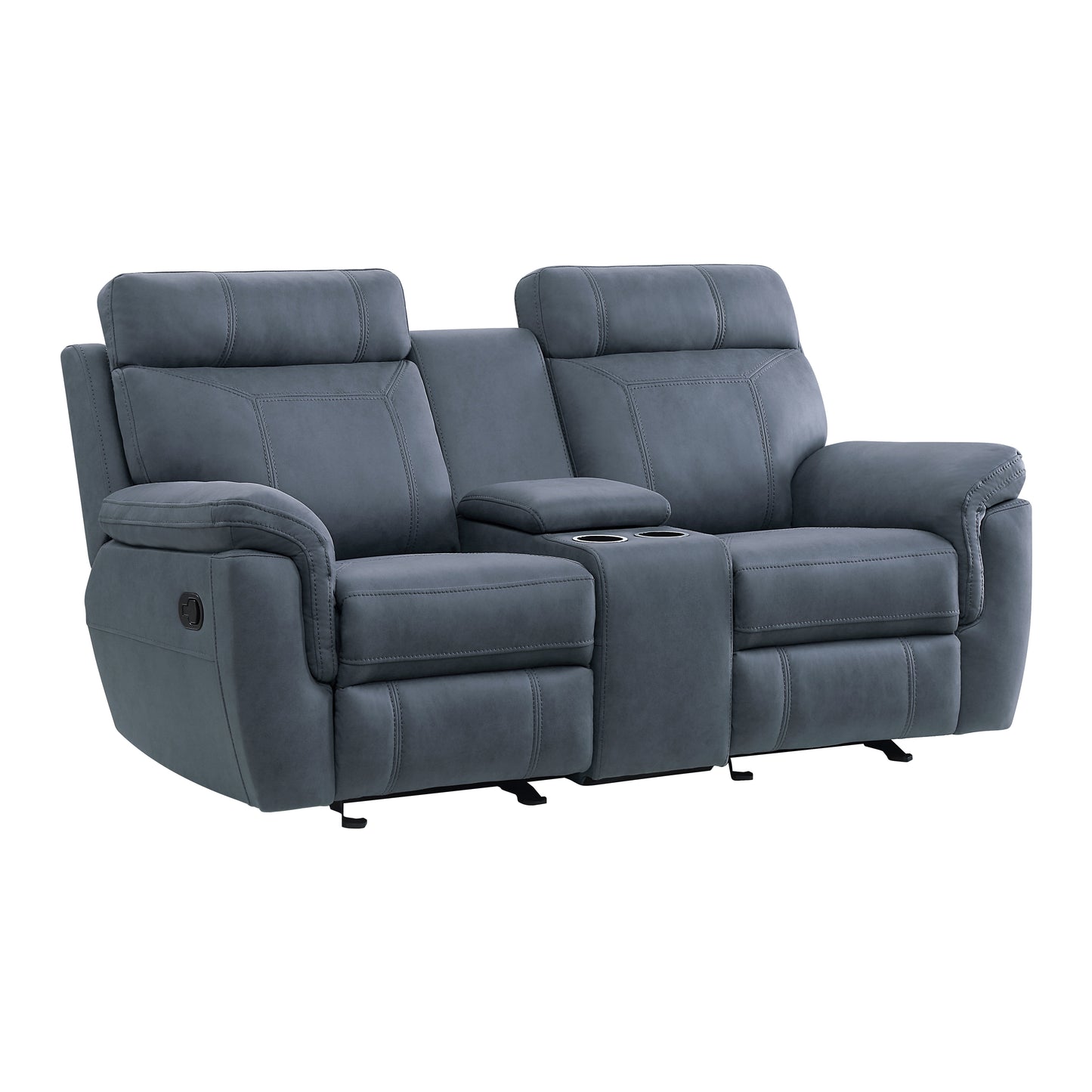 9301BUE*2 - 2pc Set: Sofa, Love