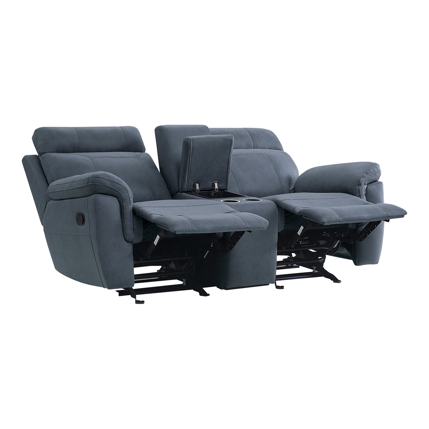 9301BUE*2 - 2pc Set: Sofa, Love