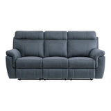 9301BUE*2 - 2pc Set: Sofa, Love