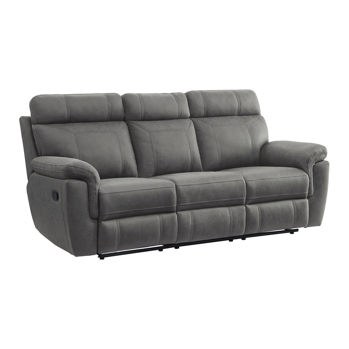 9301GRY*2 - 2pc Set: Sofa, Love
