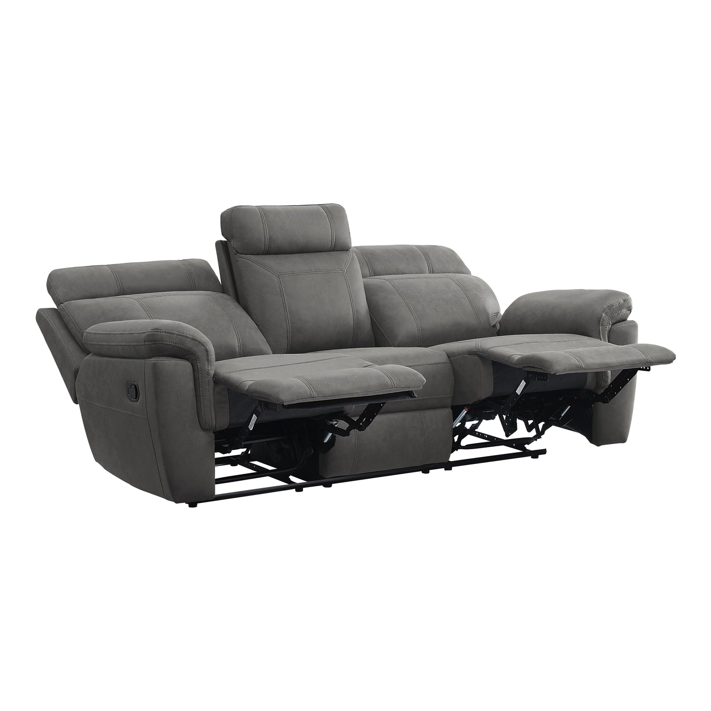 9301GRY*2 - 2pc Set: Sofa, Love