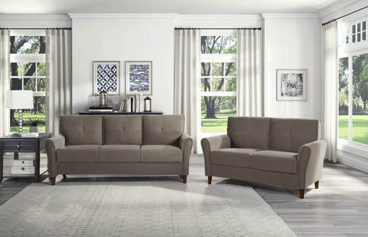 9348BRW-2 - Love Seat