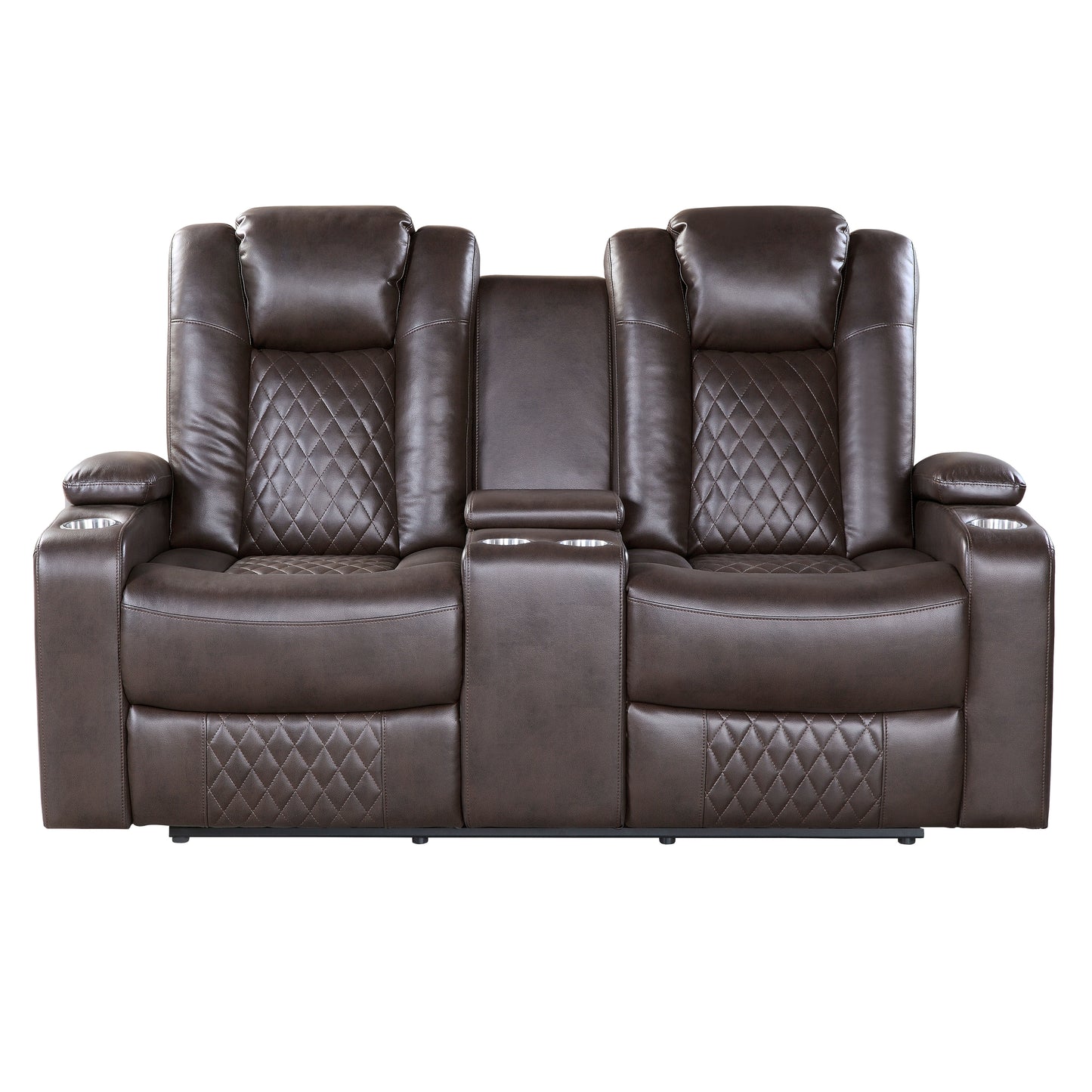 9366DB*2PWH - 2pc Set: Sofa, Love (Power)