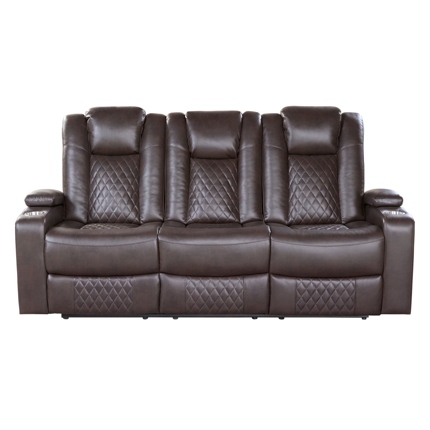 9366DB*2PWH - 2pc Set: Sofa, Love (Power)