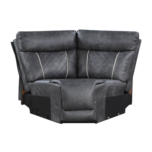 9377GRY-CR - (5/6)Corner Seat