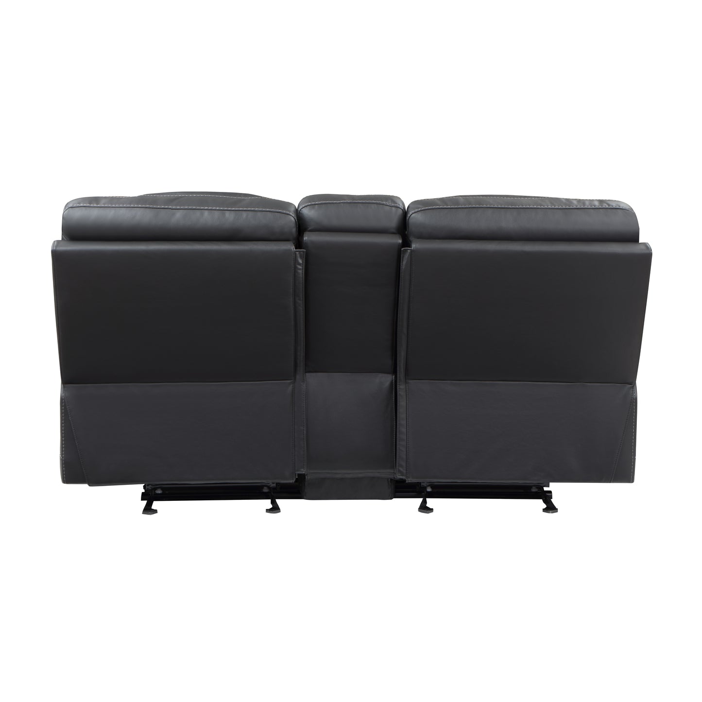 9388GRY*2 - 2pc Set: Sofa, Love