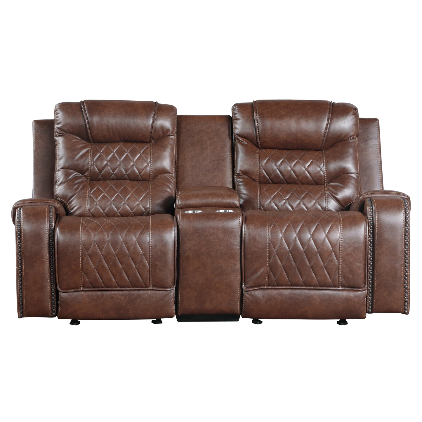 9405BR*2 - 2pc Set: Sofa, Love