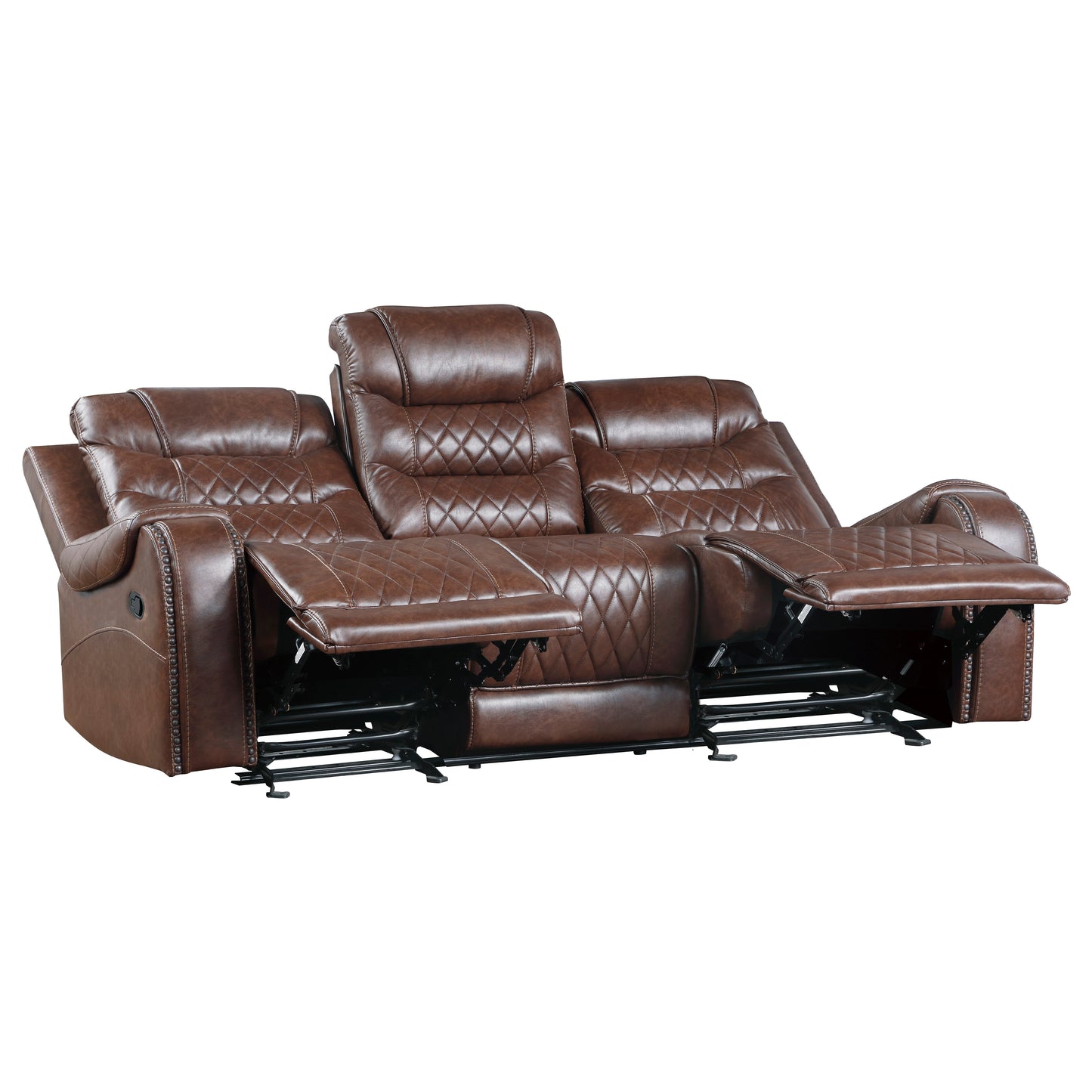 9405BR*2 - 2pc Set: Sofa, Love