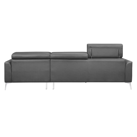 9408DGY*SC - (2)2-Piece Sectional with Right Chaise