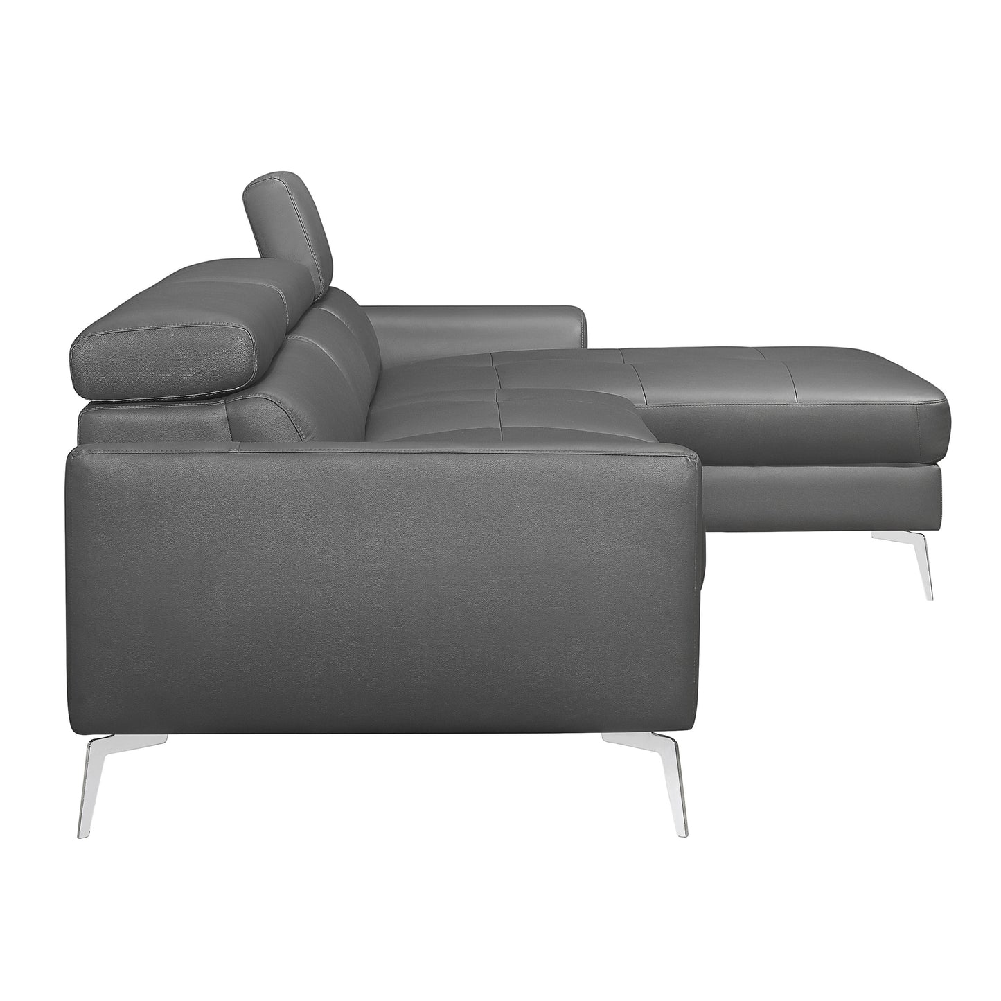 9408DGY*SC - (2)2-Piece Sectional with Right Chaise