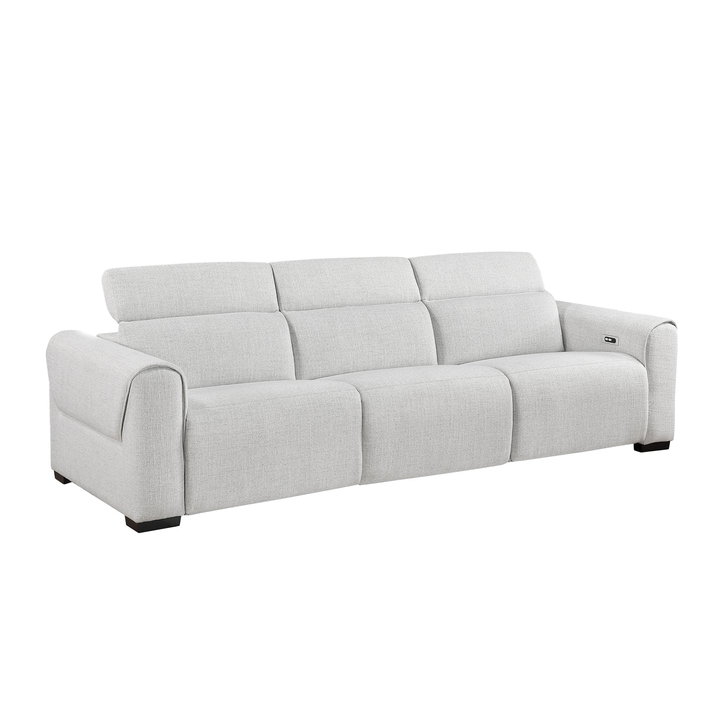 9455CLD-3PWH* - (3)Power Double Reclining Sofa with Power Headrests, Charging Ports