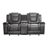 9470GY*2 - 2pc Set: Sofa, Love