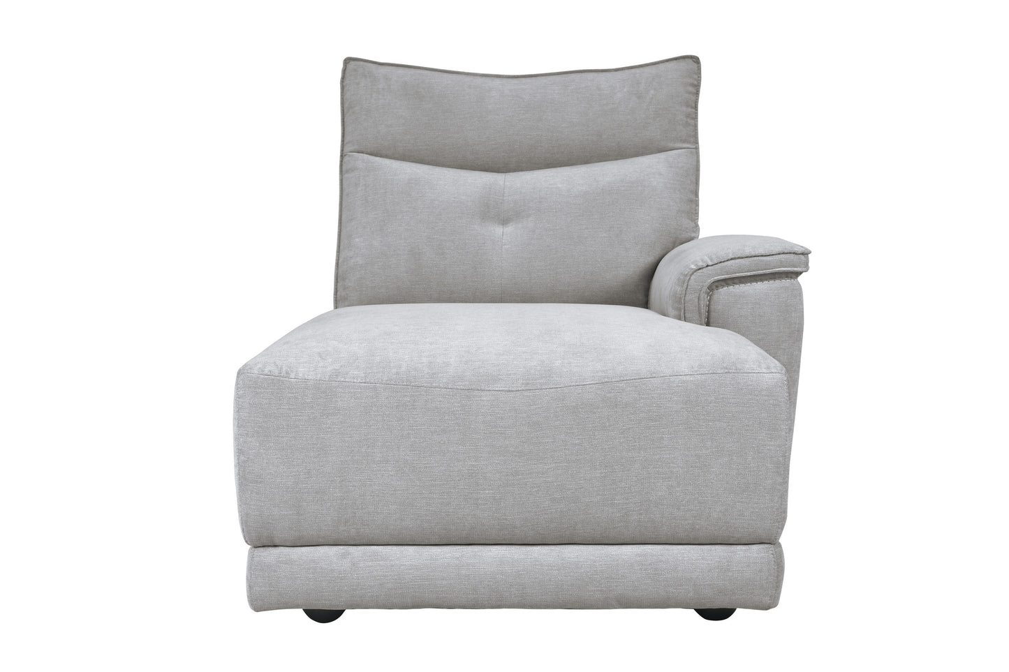 9509MGY*6LRPWH5R - (6)6-Piece Modular Power Reclining Sectional with Power Headrests, Right Chaise and USB Port