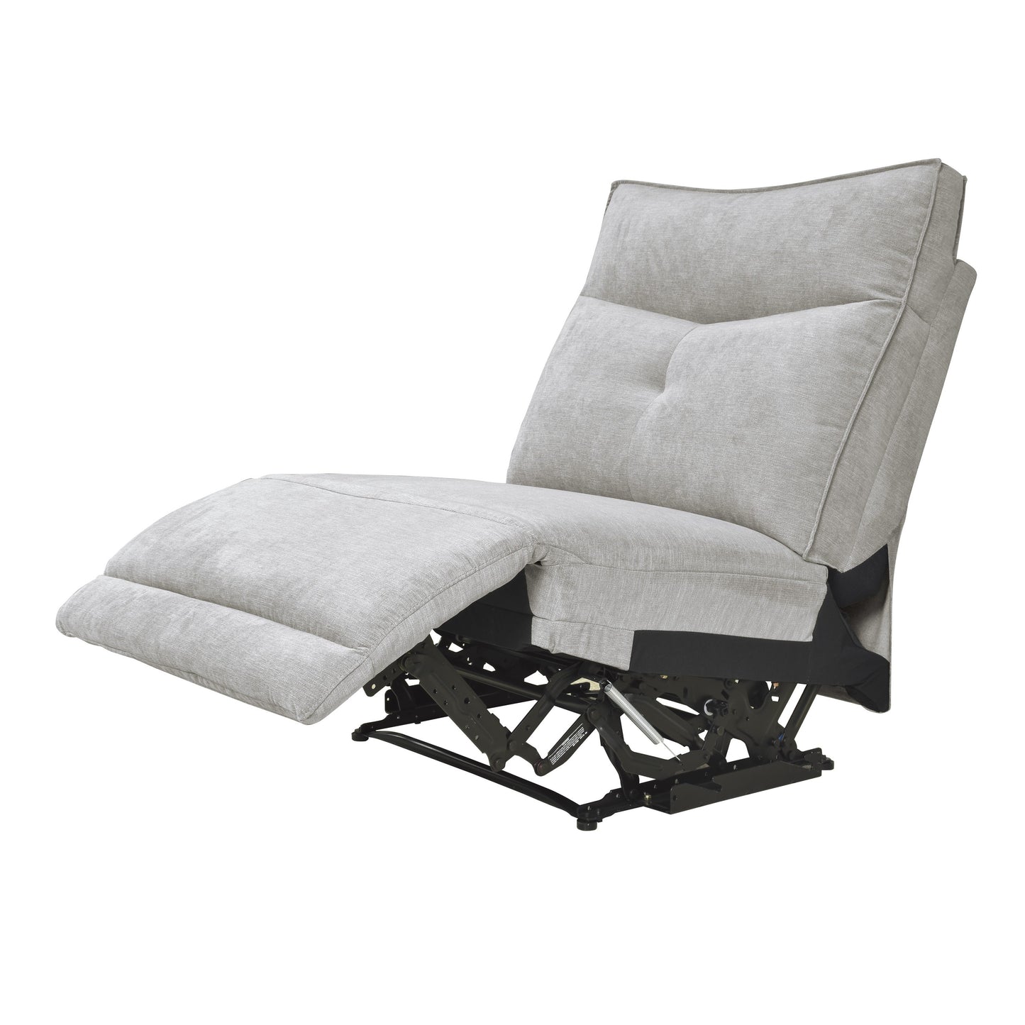 9509MGY*6LRRRPWH - (6)6-Piece Modular Power Reclining Sectional with Power Headrests and USB Ports