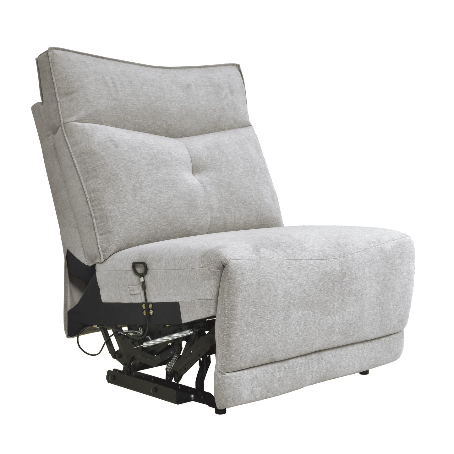 9509MGY*6LRRRPWH - (6)6-Piece Modular Power Reclining Sectional with Power Headrests and USB Ports