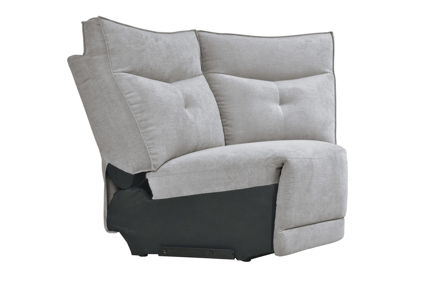 9509MGY*6LRPWH5R - (6)6-Piece Modular Power Reclining Sectional with Power Headrests, Right Chaise and USB Port