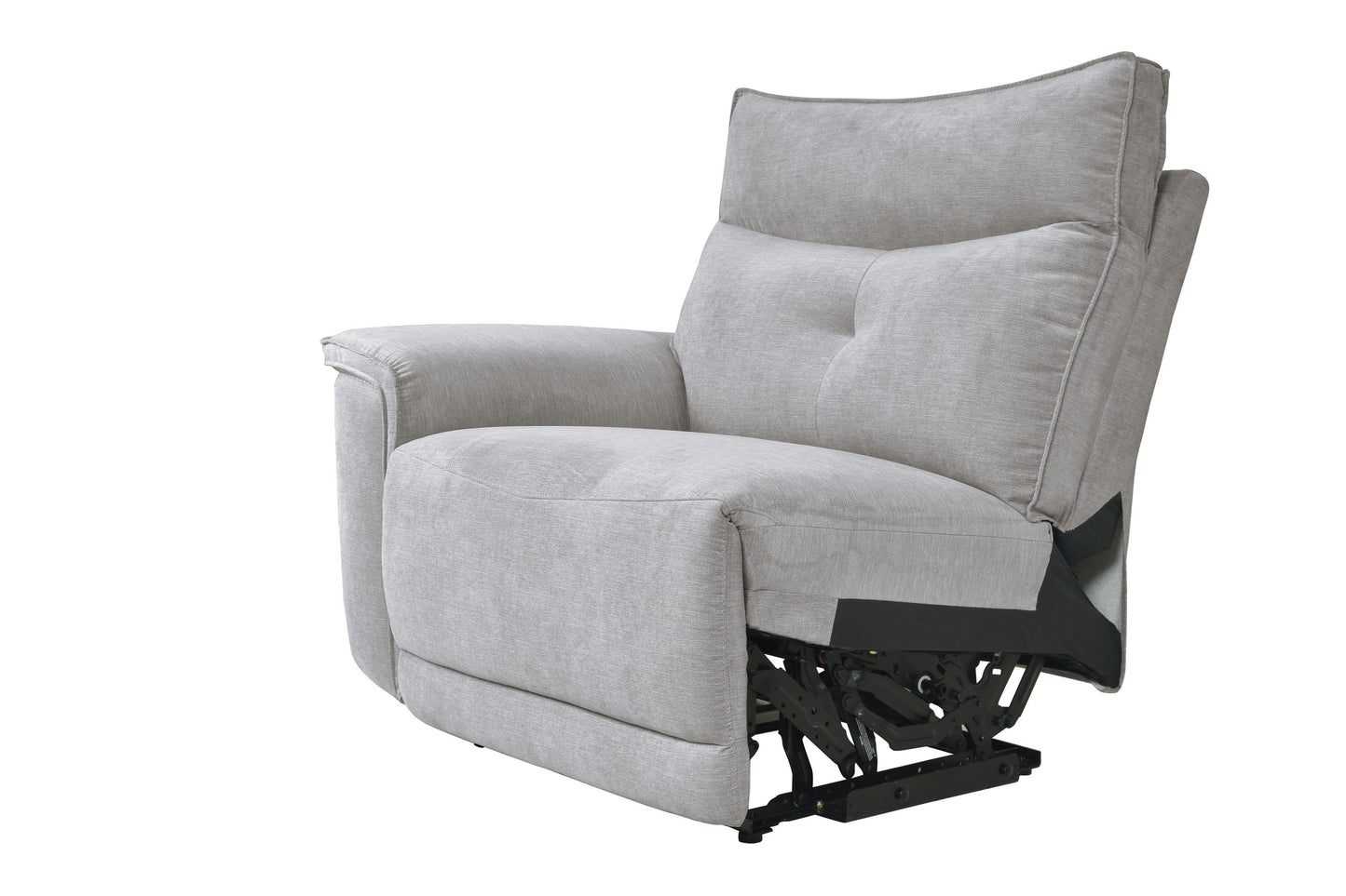 9509MGY*6LRPWH5R - (6)6-Piece Modular Power Reclining Sectional with Power Headrests, Right Chaise and USB Port