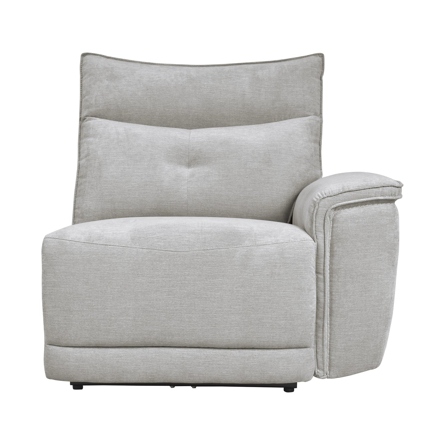 9509MGY*6LRRRPWH - (6)6-Piece Modular Power Reclining Sectional with Power Headrests and USB Ports