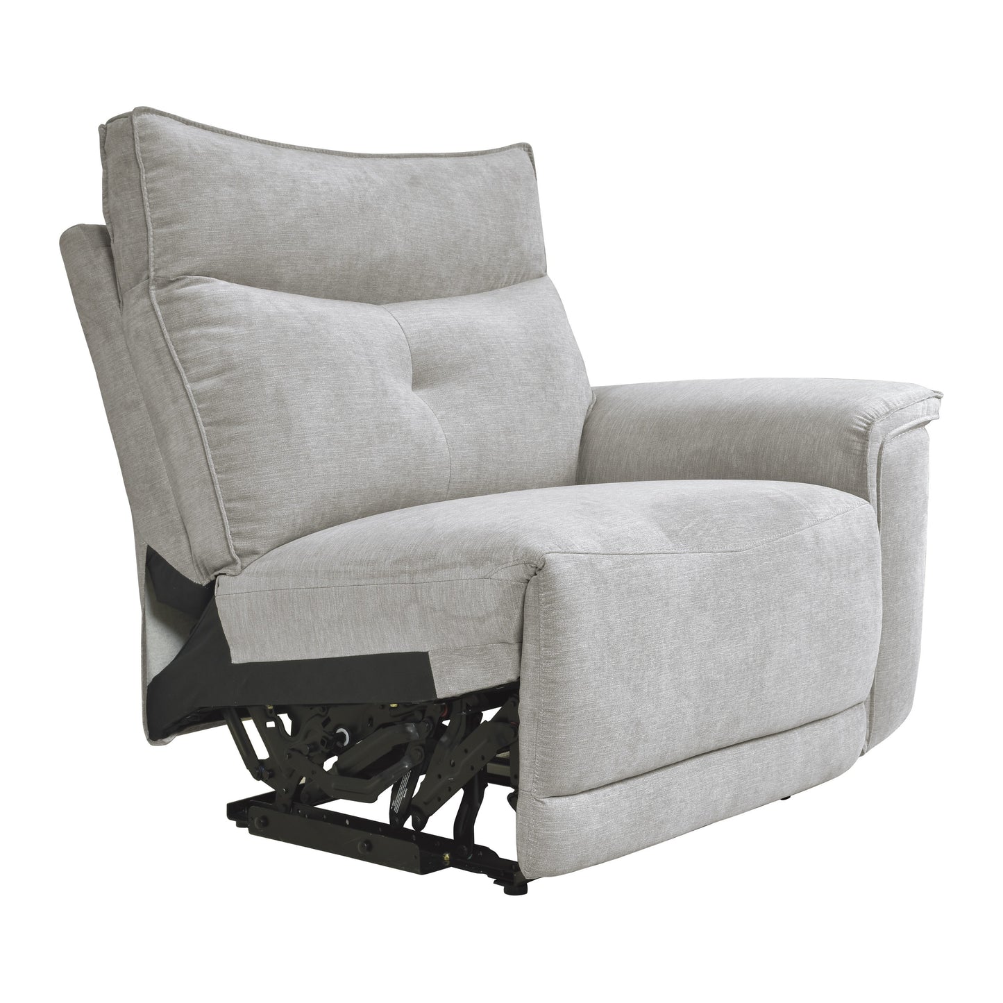 9509MGY*6LRRRPWH - (6)6-Piece Modular Power Reclining Sectional with Power Headrests and USB Ports