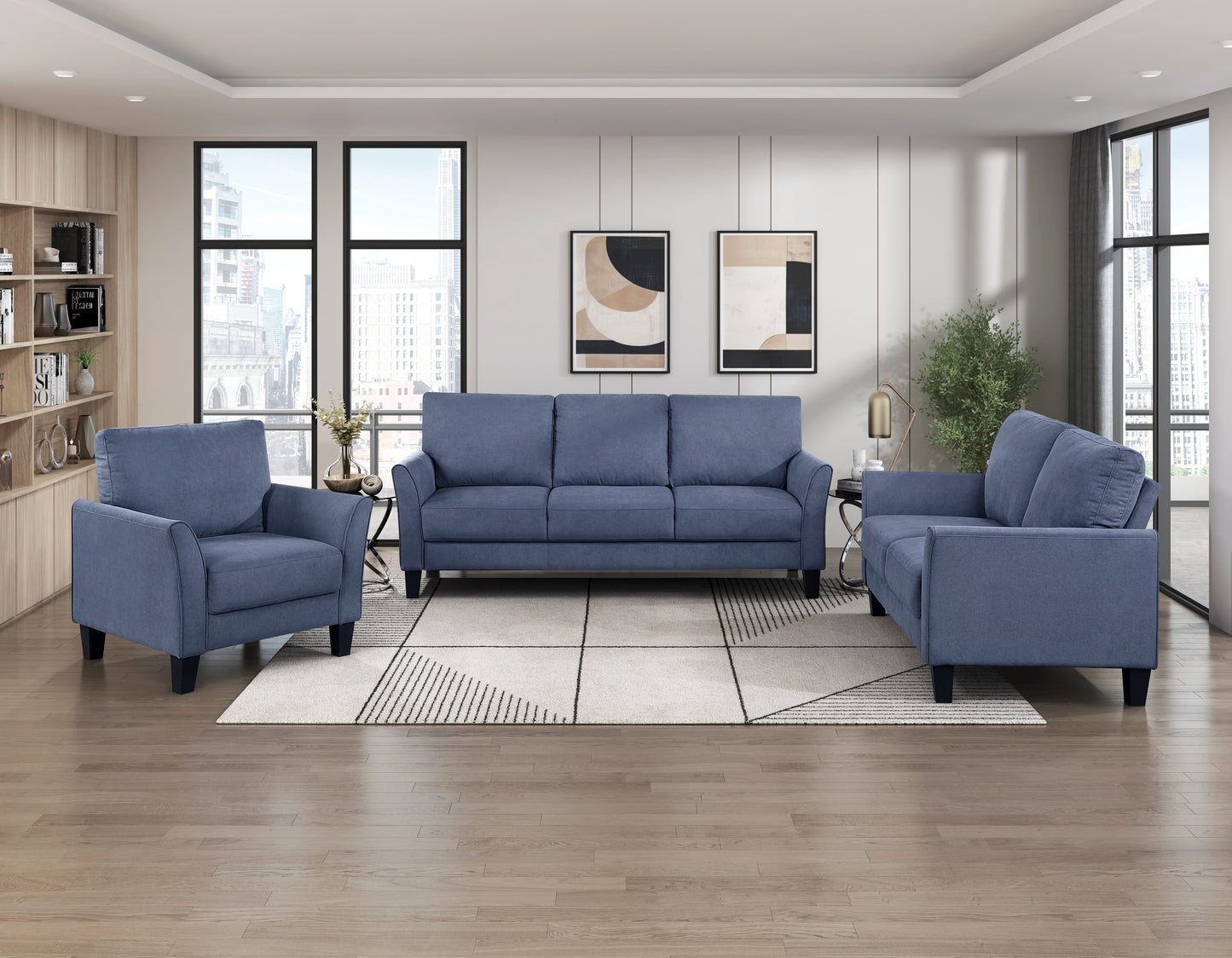 9519BUE-2 - Love Seat