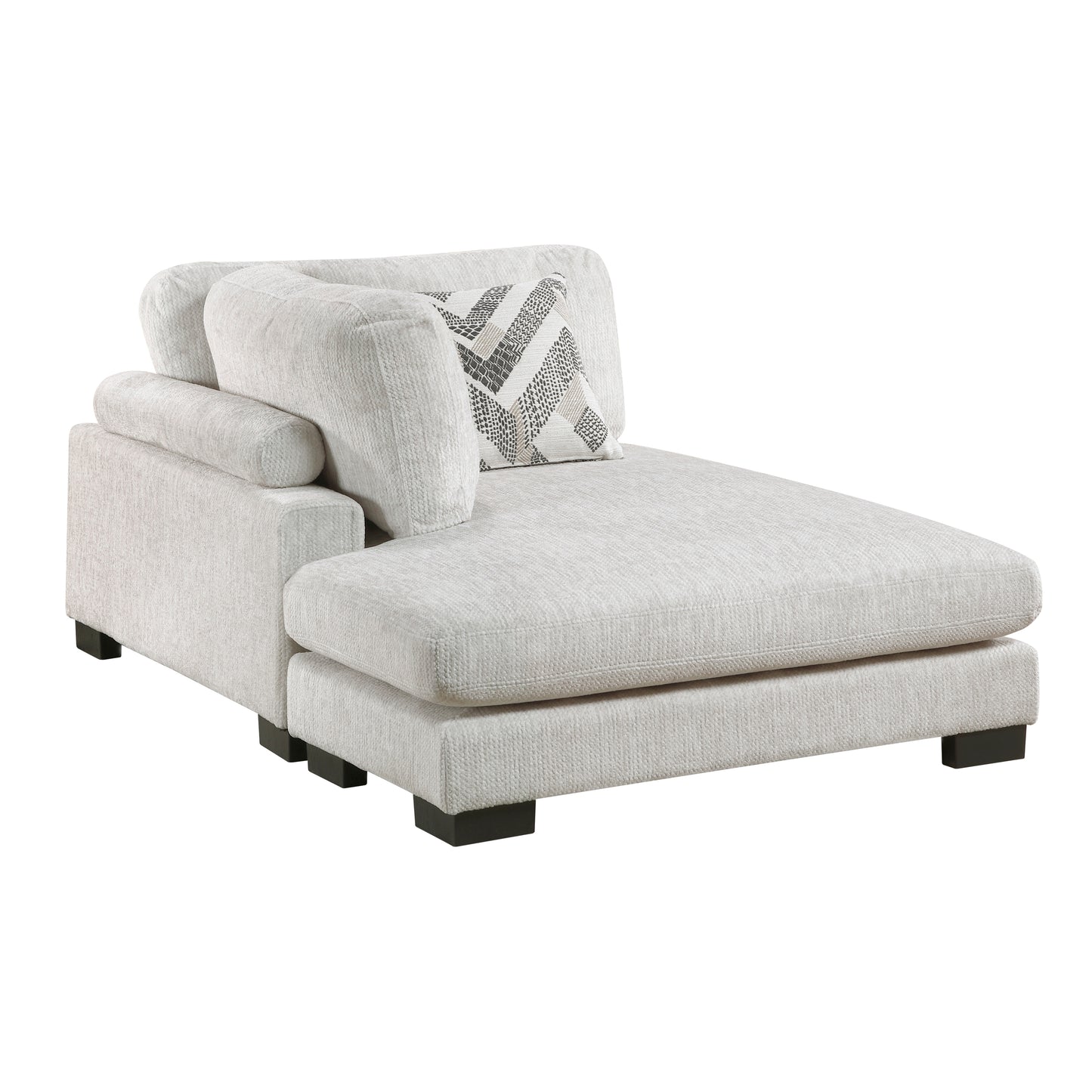 9555BEG*42AC2VC - (4)4-Piece Modular Sectional with Chaise
