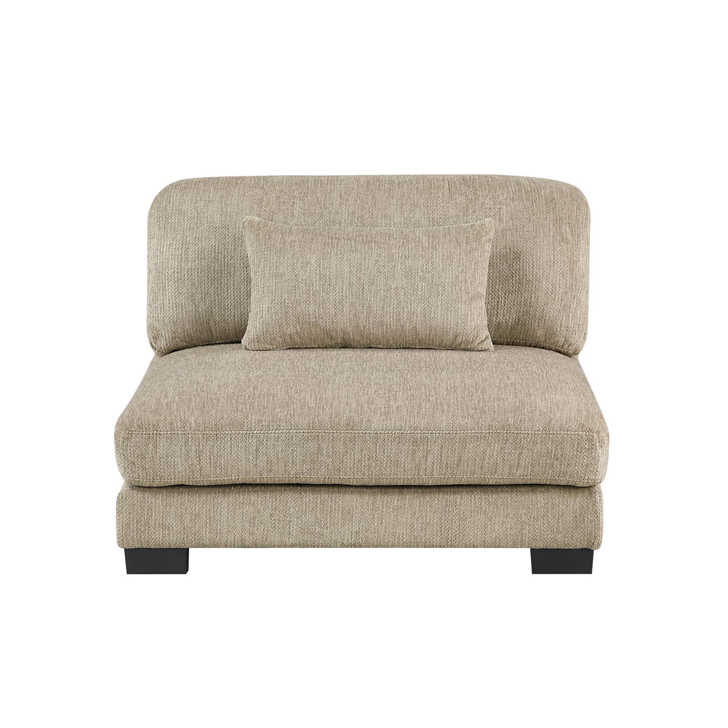 9555BRW*4CR2ACVC - (4)4-Piece Modular Sectional with Chaise